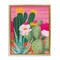 Stupell Industries Sunset Cactus Plants Floating Frame, design by Cat Thurman Designs
